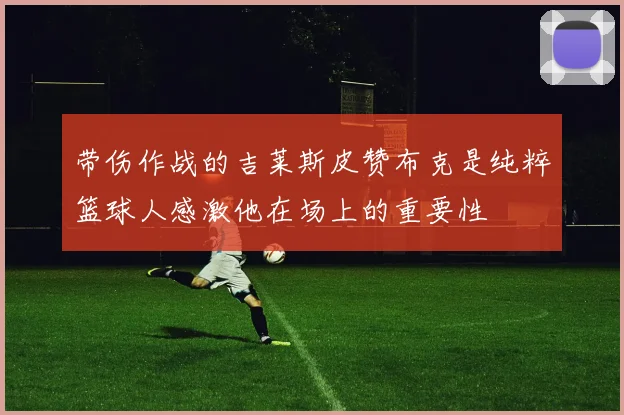 带伤作战的吉莱斯皮赞布克是纯粹篮球人感激他在场上的重要性